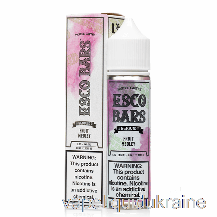 Vape Ukraine Fruit Medley - Esco Bars - 60mL 12mg